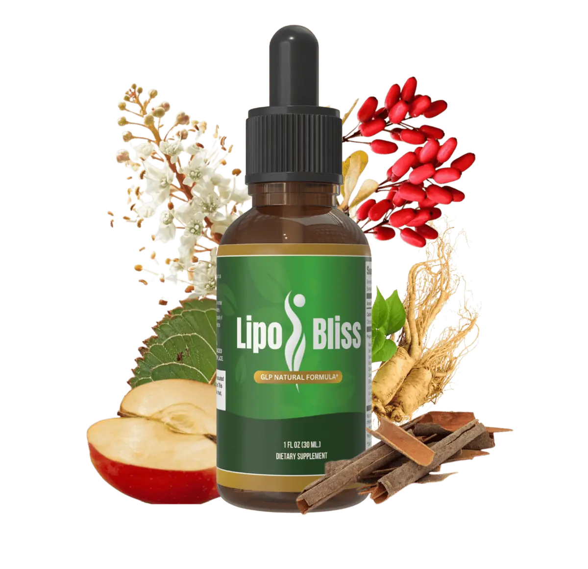 buy LipoBliss GLP natural formula weight loss drops supplement official website